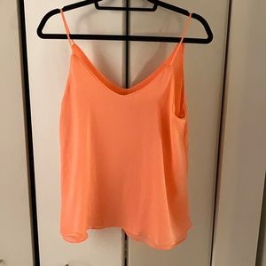 Sherbet Orange Tank Top Size Medium. Gently Worn.